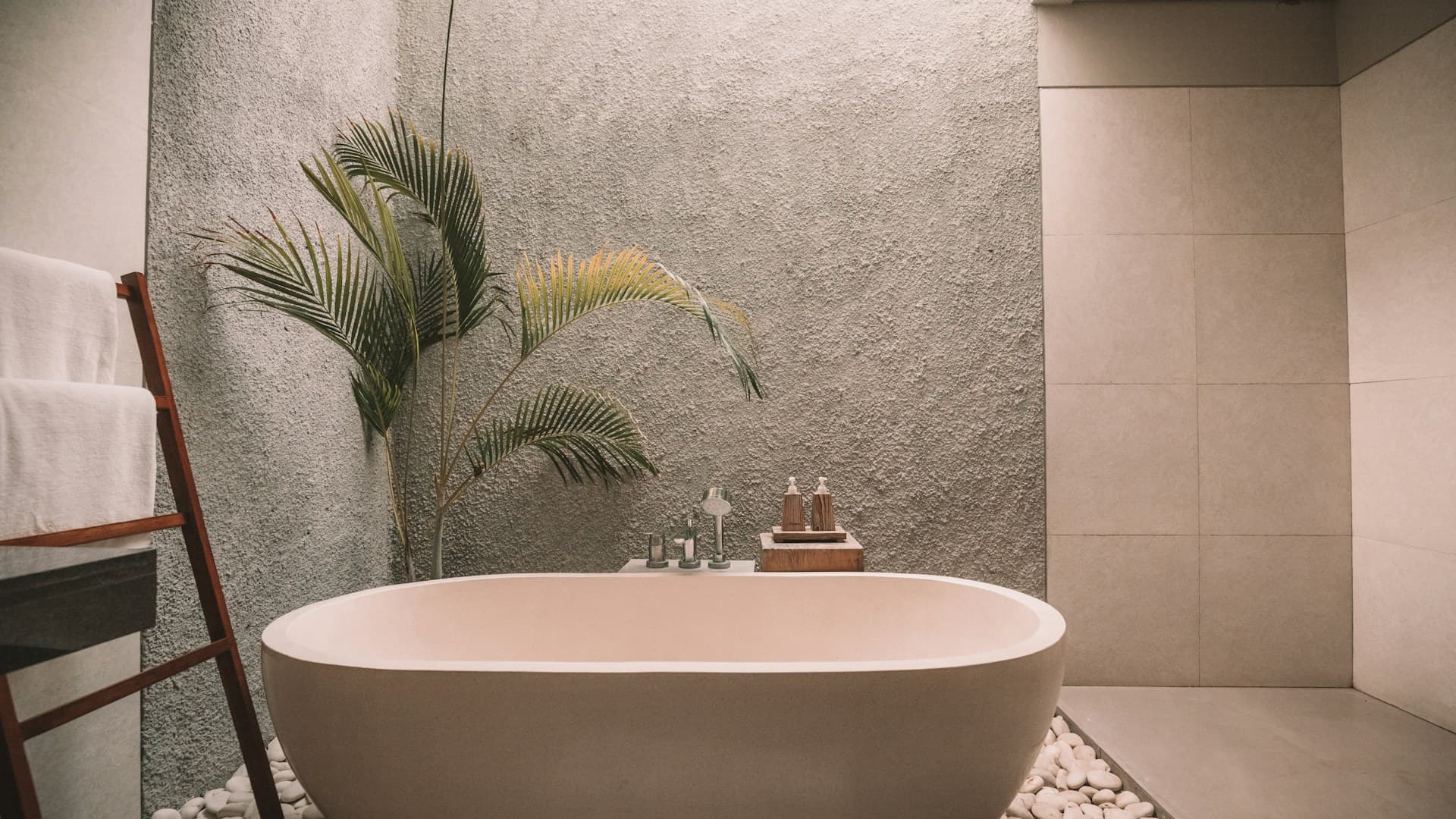 Elegant bathroom interior